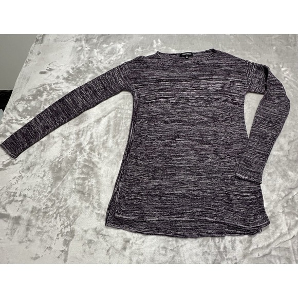 Ellen Tracy‎ Knit Sweater Womens Small Purple Pullover Classic Comfort EUC - Picture 1 of 7